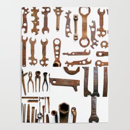 Old tools Poster