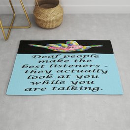 Best Listeners Rug