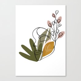 Lady plant Canvas Print