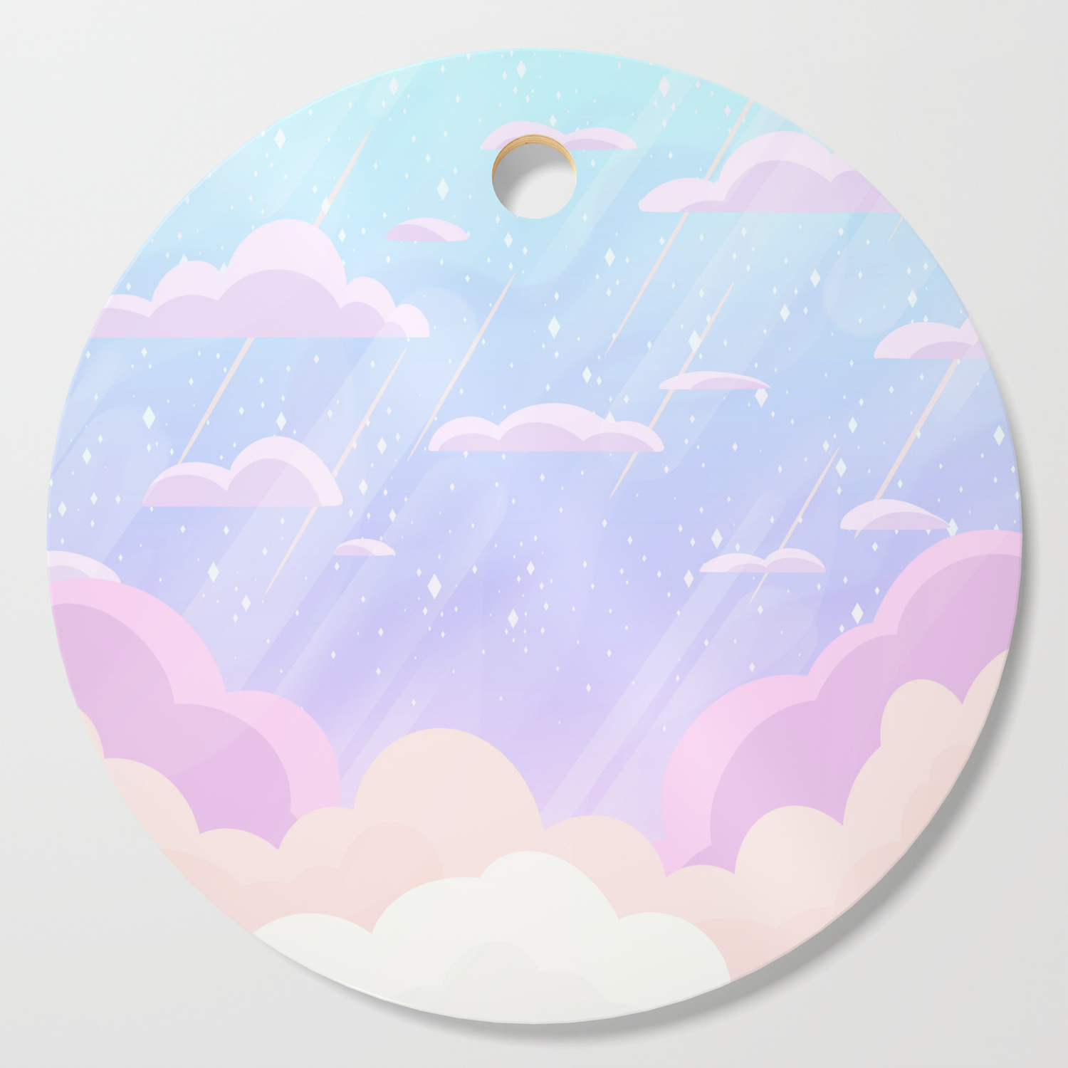 Pastel Heaven Cutting Board By Cyleki Society6