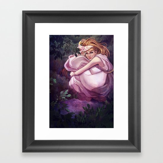 February Framed Art Print