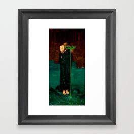 John William Waterhouse "Circe Invidiosa" Framed Art Print