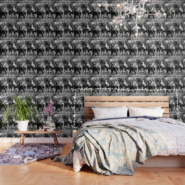 College Football Art Black And White Wallpaper By Takumipark