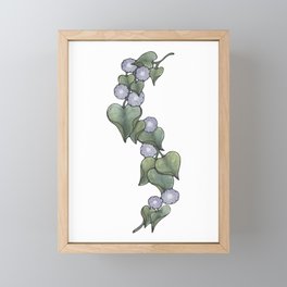 Elephant Ear Vine Framed Mini Art Print