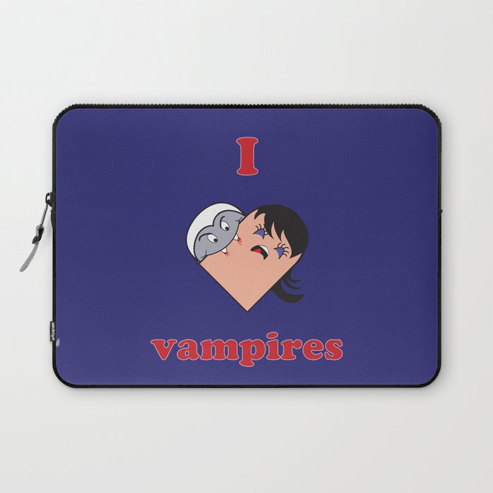 I Heart Vampires Laptop Sleeve