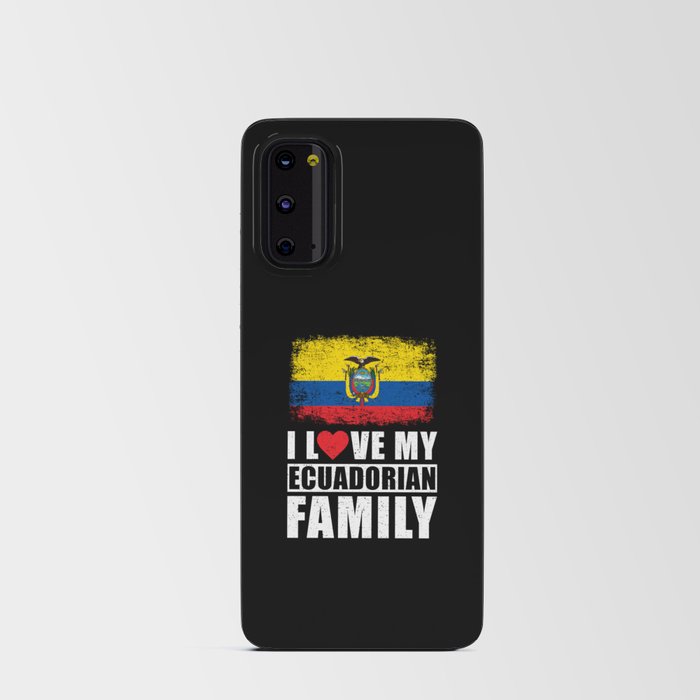 Ecuadorian Family Android Card Case