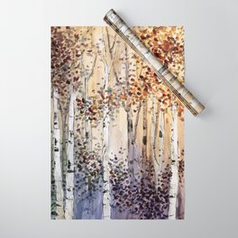 4 season watercolor collection - autumn Wrapping Paper