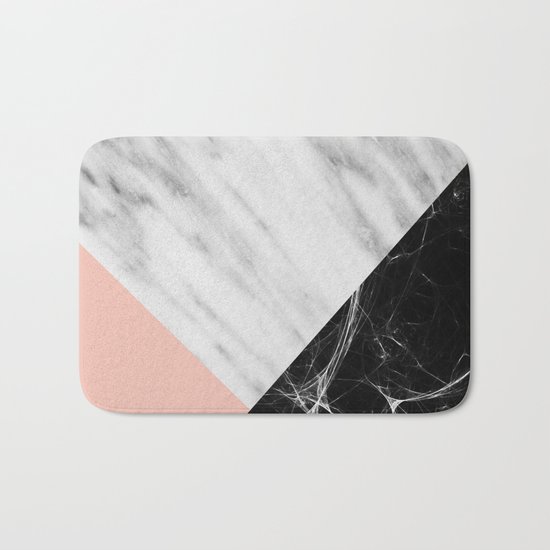 Marble Collage Bath Mat