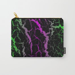 Cracked Space Lava - Green/Pink Carry-All Pouch