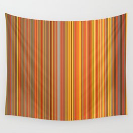 colour stripe Wall Tapestry
