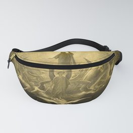 Triumph of Christianity Over Paganism by Gustave Dore Fanny Pack