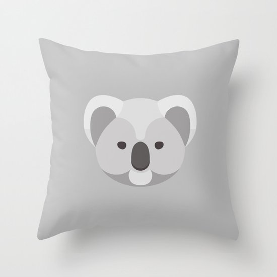 Koala Throw Pillow