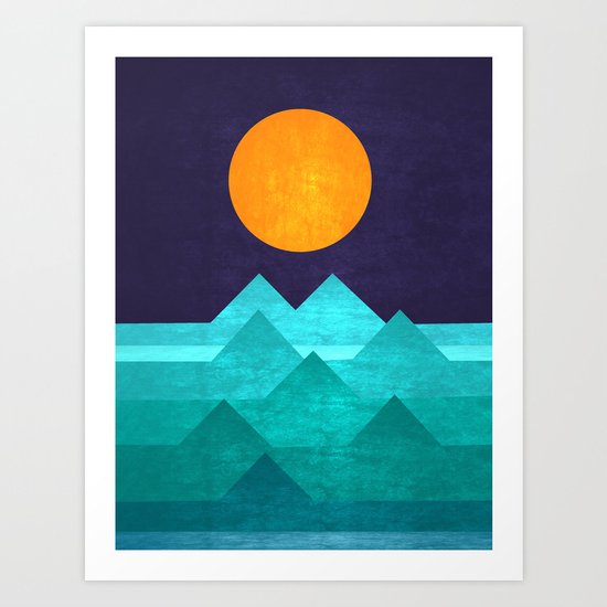 Egyptian Pyramid Art Print