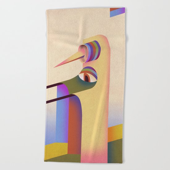 Figure #1 Beach Towel
