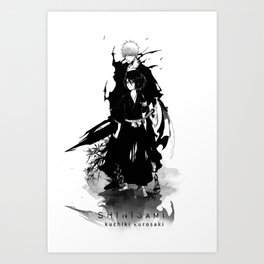 Bleach Anime Art Prints For Any Decor Style Society6 Kubo launched bleach in weekly shonen jump in 2001, and ended it in august 2016. bleach anime art prints for any decor