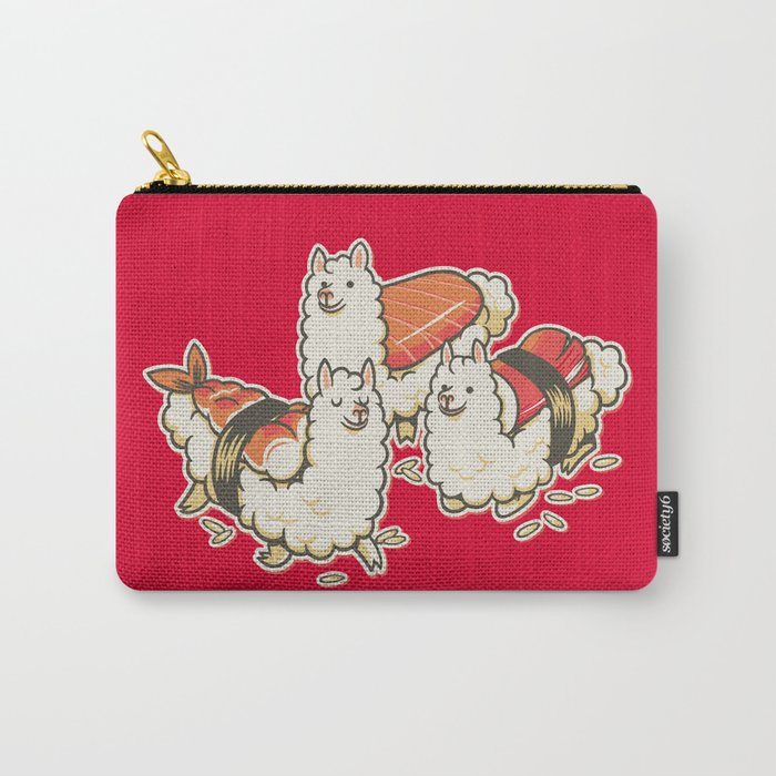 Alpaca Sushi Niguiri Carry-All Pouch
