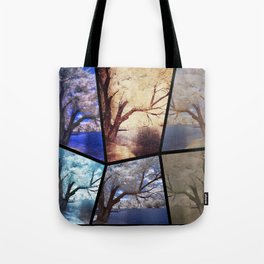 The Beauty of Infrared Trees Tote Bag