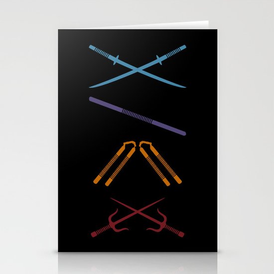 TMNT Stationery Cards