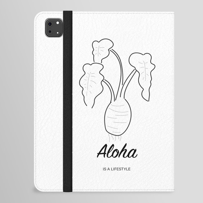 Aloha taro iPad Folio Case
