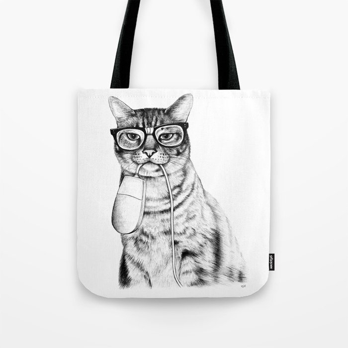Mac Cat Tote Bag