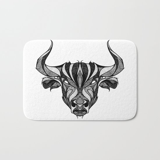 Signs of the Zodiac - Taurus Bath Mat