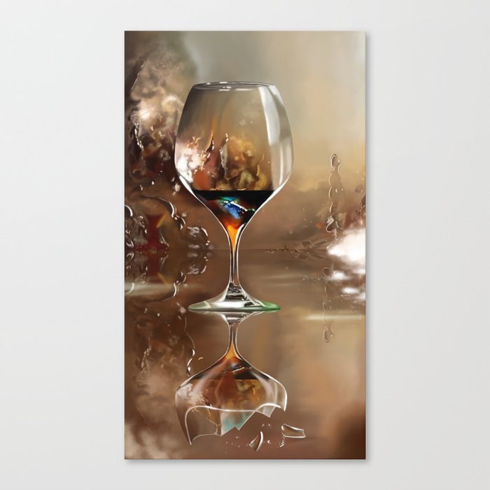 Elixer of the Gods (Modified Series no. 19) Canvas Print