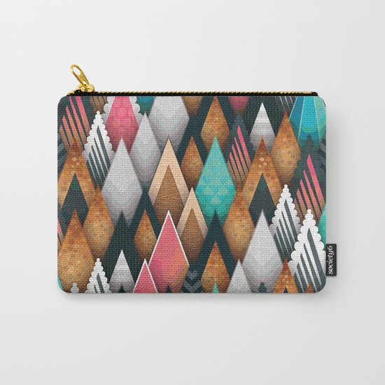 Triangle pattern #society6 Carry-All Pouch