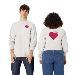 Heart and Cat <3 Long Sleeve T Shirt