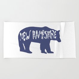 New Hampshire Bear Beach Towel