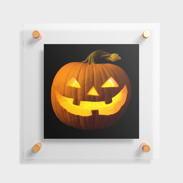 Halloween Pumpkin Floating Acrylic Print