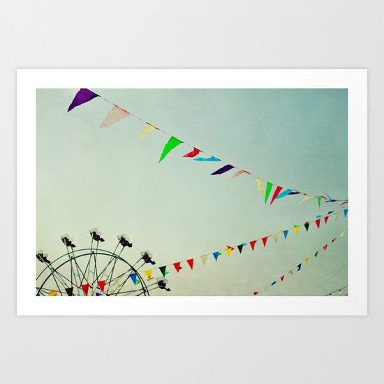summer festival Art Print