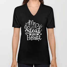 Mr Steal Your Heart V Neck T Shirt