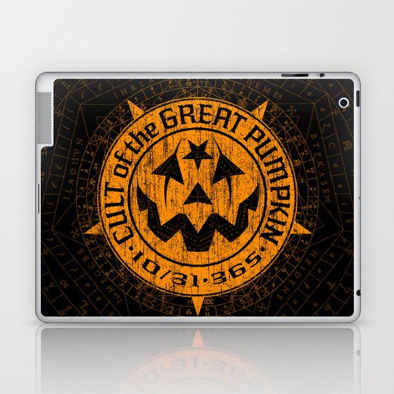 Cult of the Great Pumpkin: Alchemy Logo Laptop & iPad Skin