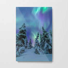 Northern lights Metal Print