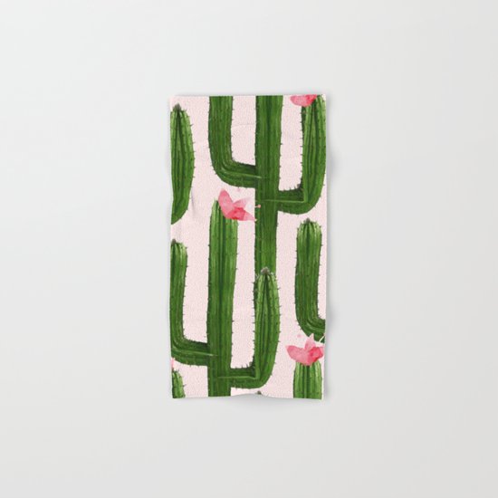 Happy Cacti #society6 #decor #buyart Hand & Bath Towel