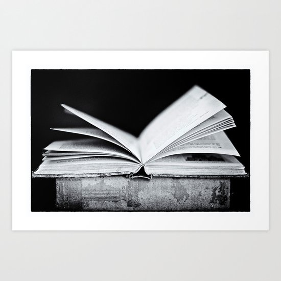 An Open Book Art Print