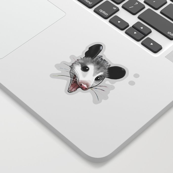 Happy Possum Sticker
