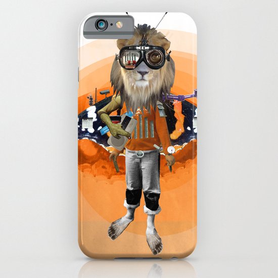 Lion Kid Collage 1 iPhone & iPod Case