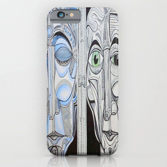 "Happy/Awake/Sad/Asleep/" iPhone & iPod Case