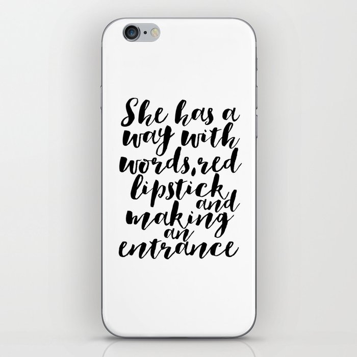 makeup quotes makeup decor quotes fashion decor gift for her women gift fashionista boss lady office phone skins