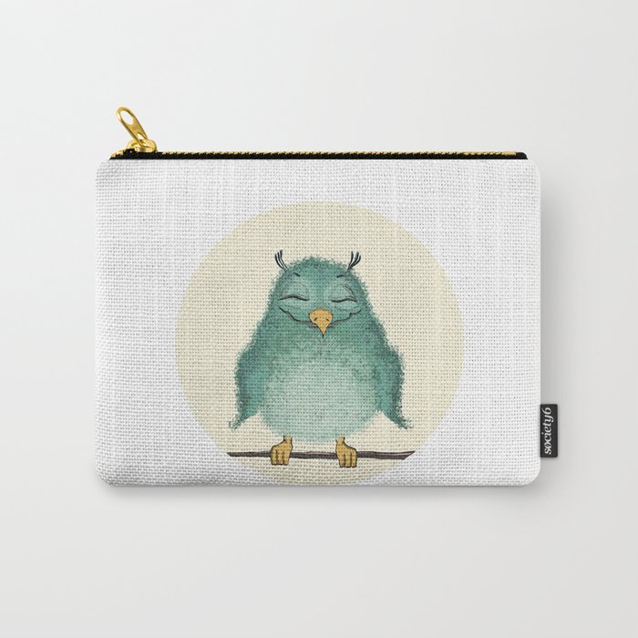 Fluffy owl Carry-All Pouch