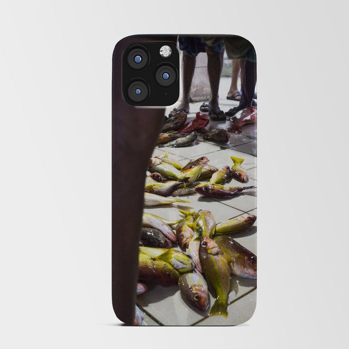 Fish auction, Sri Lanka iPhone Card Case