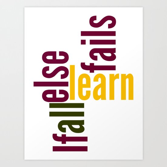 Learn Art Print