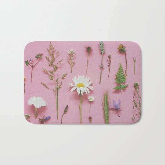 Wild Flowers Bath Mat
