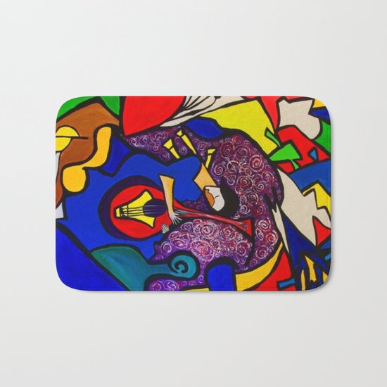 In Paradise ( ORIGINAL SOLD) Bath Mat