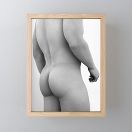 Sexy man butt Framed Mini Art Print