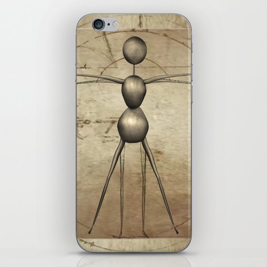 Vitruvian AntWoman iPhone & iPod Skin