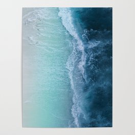 Turquoise Sea Poster