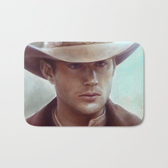 Dean Winchester from Supernatural Bath Mat
