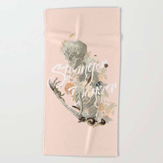 Stranger Danger I Beach Towel